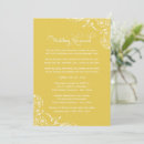 Search for yellow scroll invitations Elegant