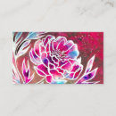 Search for dahlia flower business cards Watercolor