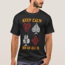 Search for blackjack tshirts Calm