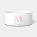 Search for monogram pet bowls Initial