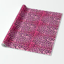 Search for pink cheetah wrapping paper Girly