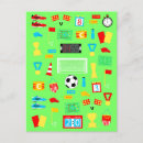 Search for fans postcards Illustration