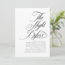 Search for contemporary rehearsal dinner invitations Minimalist