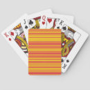 Search for orange playing cards Stripes