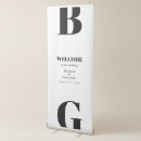 Search for black and white banners Minimalist