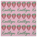 Search for red strawberries fabric Strawberry