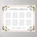Search for shower seating charts posters Floral