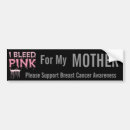 Search for breast cancer awareness bumper stickers Pink