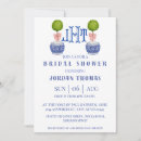 Search for topiary invitations Blue