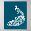 Search for white peacock art Teal