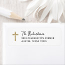 Search for christening return address labels Simple