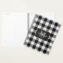 Search for black and white checkered planners Modern