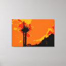 Search for abstract tree painting canvas prints Retro