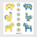 Search for swedish horse stickers Folk