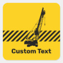 Search for construction crane stickers Black