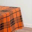 Search for orange plaid tablecloths Check