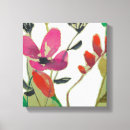 Search for pink floral canvas prints Brights