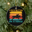 Search for horse christmas tree decorations Riding