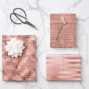 Search for rose gold wrapping paper Sparkly