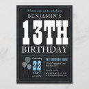 Search for thirteen invitations Blue