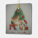 Search for tiger christmas tree decorations Doodle