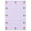 Search for lavender gingham tablecloths Pattern