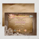 Search for tribal baby girl shower invitations It's a girl