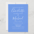 Search for cornflower wedding invitations Minimalist