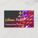 Search for kaleidoscopes business cards Pattern