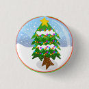 Search for white christmas tree badges Green