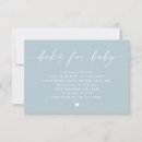Search for with inserts baby shower invitations Minimalist