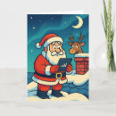Search for tech christmas cards Santa