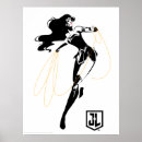 Search for black outline posters Justice league movie