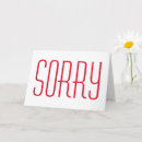 Search for simple sorry cards Apology
