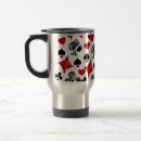 Search for playing cards travel mugs Gambler