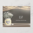 Search for mason jar babys breath invitations Country