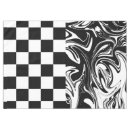 Search for black and white checkered tablecloths Fun