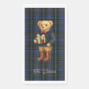 Search for teddy bear napkins Plaid