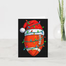 Search for football player christmas cards Lights