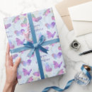 Search for glow wrapping paper Butterfly