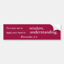 Search for proverbs bumper stickers Verse