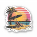 Search for sunset cruise stickers Palm trees