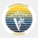 Search for adventure sport stickers Snowboard