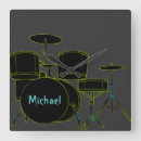 Search for rock band clocks Drummer