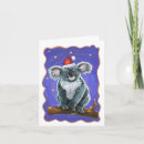 Search for koala bear cards Santa