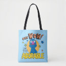 Search for grover sesame street tote bags Cute