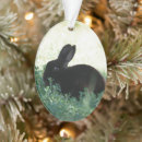 Search for black rabbit christmas tree decorations Bunnies