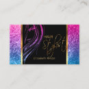 Search for hair specialist business cards Hairstylist