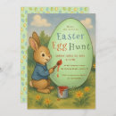 Search for painted easter eggs invitations Bunny