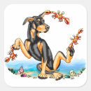 Search for black doberman stickers Dobie